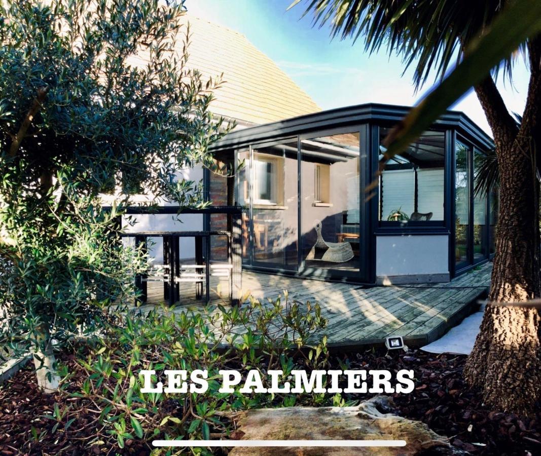Les Palmiers Gite 7 Personnes Plages Du Debarquement Grandcamp-Maisy Bagian luar foto